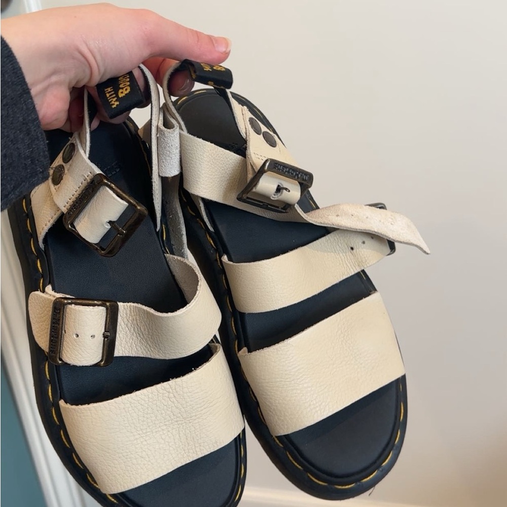 Dr. Martens Cream Sandals size 8